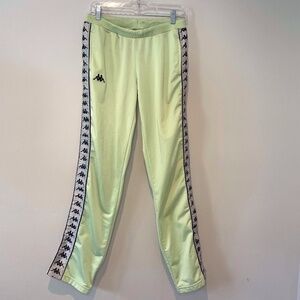 KAPPA Banda Astoriazz Women’s Jogger Pants Light Green Size Large Good condition